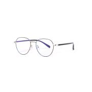 Оправа TWINZ 2128 Silver Black, металл, фильтр синего цвета
