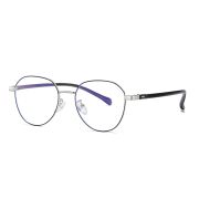 Оправа TWINZ 2125 Silver Black, металл, фильтр синего цвета