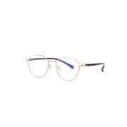 Оправа TWINZ 2124 Rose Gold, металл, фильтр синего цвета