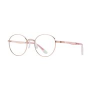 Оправа TWINZ TJ842 Rose Gold, TR-90+Metal, фильтр синего цвета