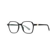 Оправа TWINZ TJ862 Bright Black, TR-90+Metal, фильтр синего цвета
