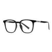 Оправа TWINZ TJ853 Bright Black, TR-90+Metal, фильтр синего цвета