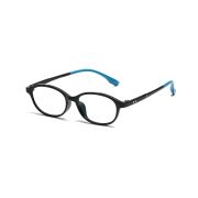 Оправа TWINZ TR7604 Bright Black, детская, TR-90, фильтр синего цвета