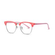 Оправа TWINZ ZC822 Solid Pink, детская, PC+Metal, фильтр синего цвета