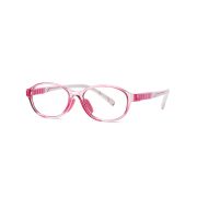 Оправа TWINZ TR-ZC820 Transparent Pink, детская, TR-90+Silicon, фильтр синего цвета