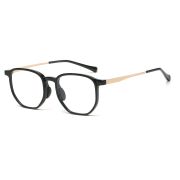 Оправа TWINZ LD222 Bright Black, TR-90+Metal, фильтр синего цвета