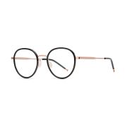 Оправа TWINZ TJ819 Gold and Black, TR-90+Metal, фильтр синего цвета