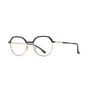 Оправа TWINZ TB3201 Sable Gold, TR-90+Metal, фильтр синего цвета