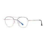 Оправа TWINZ 2116 Silver Black, металл, фильтр синего цвета