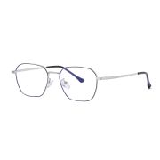 Оправа TWINZ 2113 Glance Ribbed, металл, фильтр синего цвета