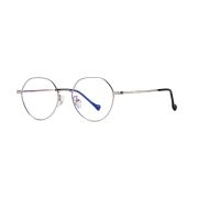 Оправа TWINZ 2107 Melted Silver, металл, фильтр синего цвета